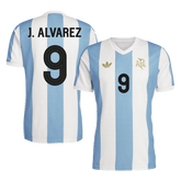 Maillot de football Argentine J.ALVAREZ #9 2024 - 50e anniversaire